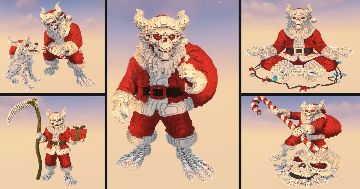 Minecraft Christmas Krampus Pack