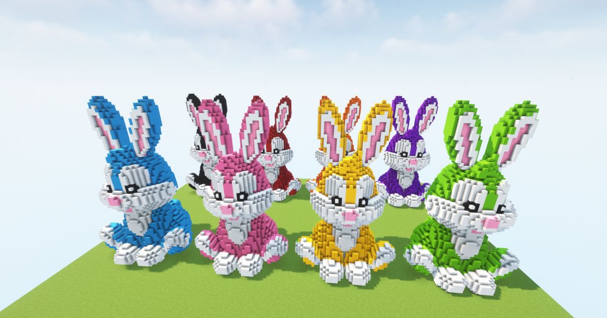 Minecraft Sitting Rabbit pack