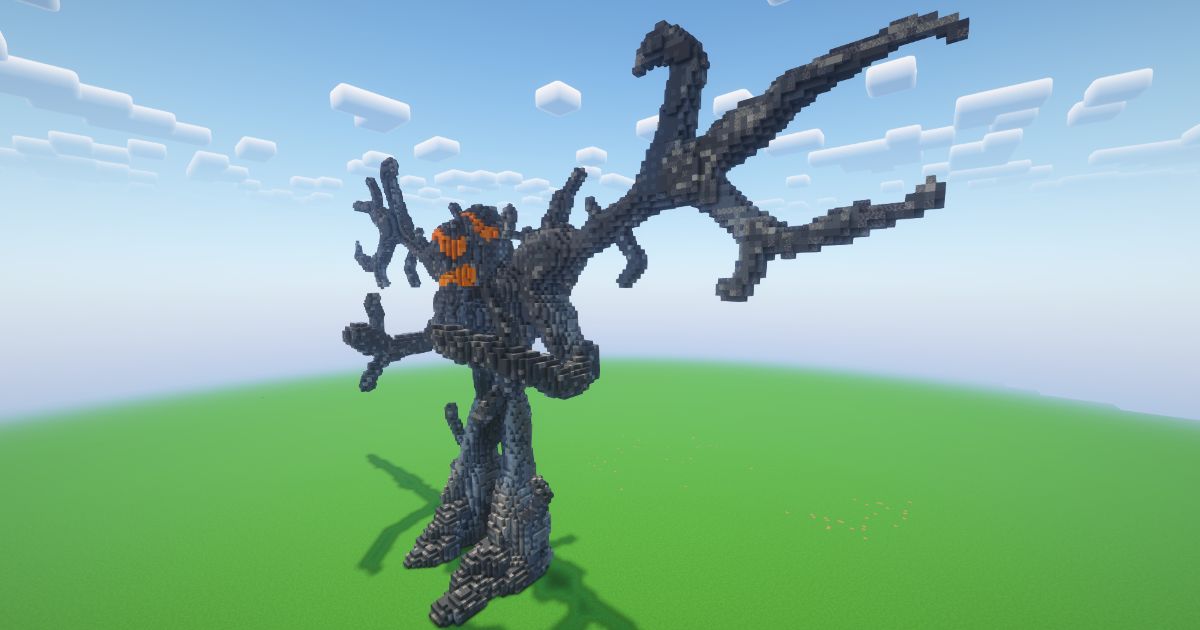 Minecraft Creaking Statue! preview 1