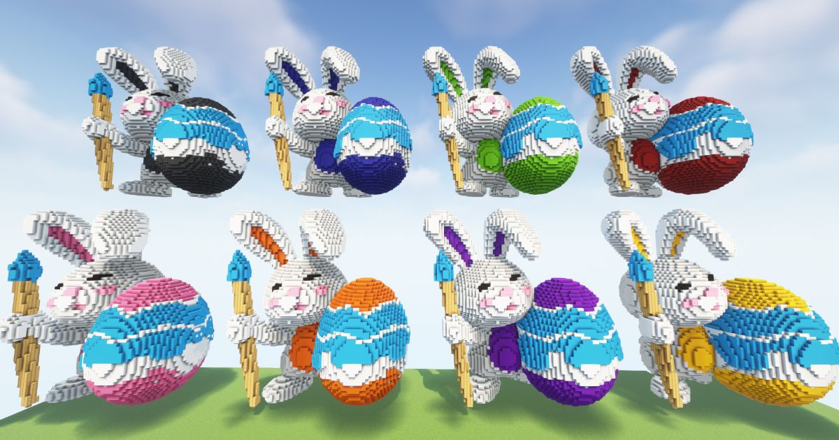 Minecraft Painter Rabbit pack