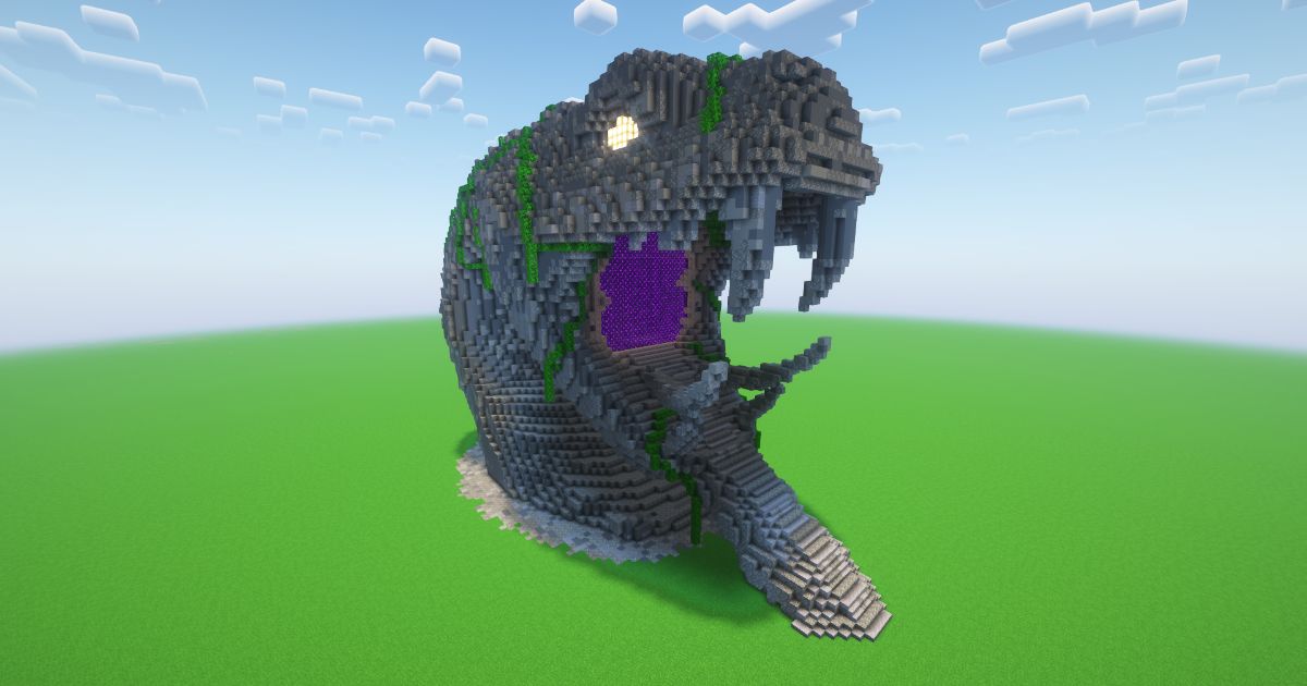 Minecraft Serpent Nether Portal