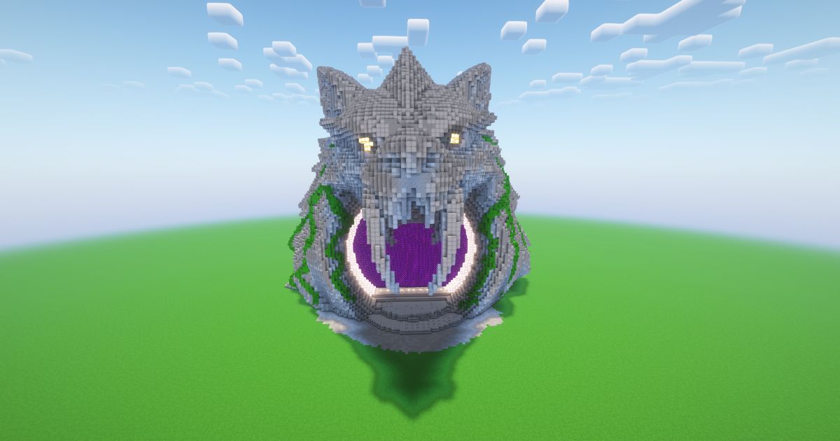 Minecraft Wolf Nether Portal preview 1