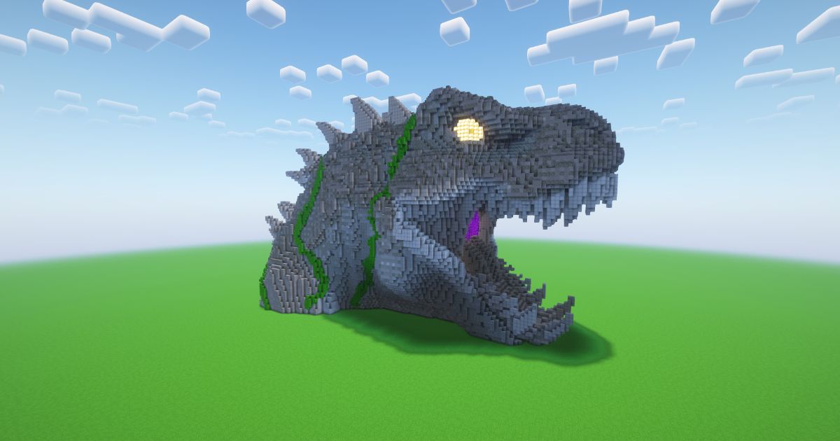 Minecraft Dinosaur Nether Portal