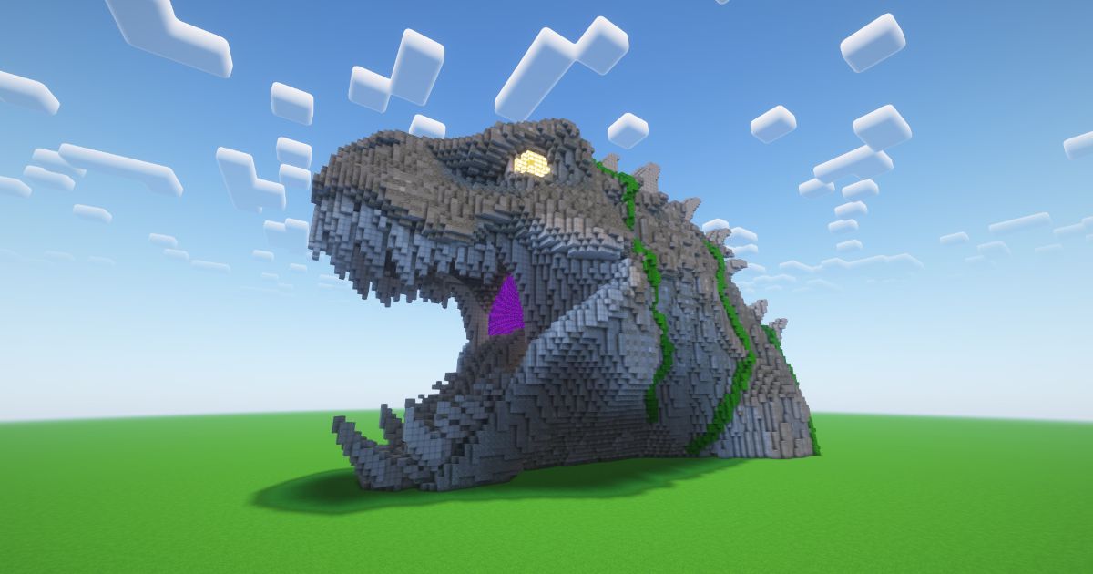 Minecraft Dinosaur Nether Portal preview 1