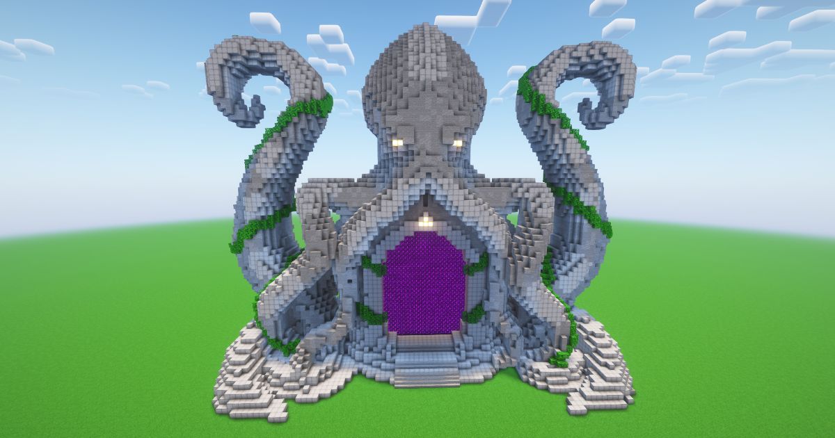 Minecraft Octopus Nether Portal