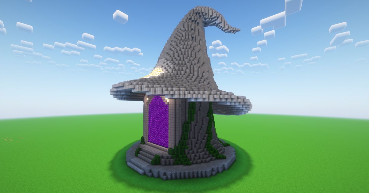 Minecraft Hat Nether Portal preview 1