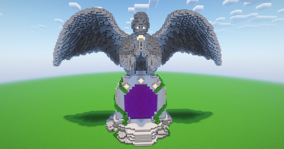 Minecraft Angel Nether Portal
