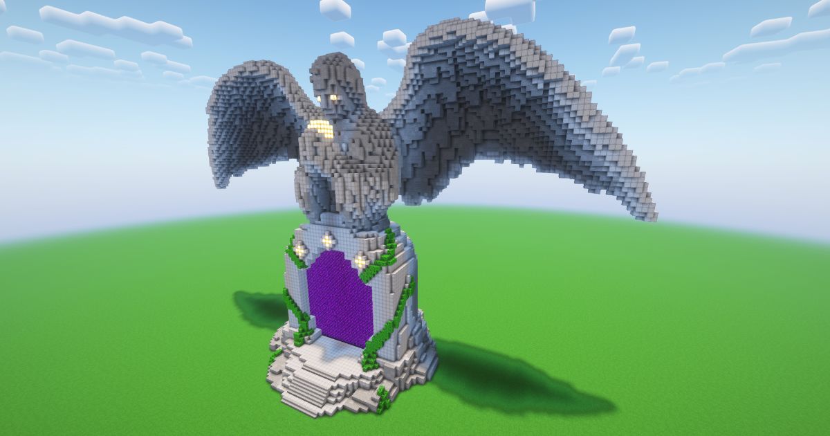 Minecraft Angel Nether Portal preview 1