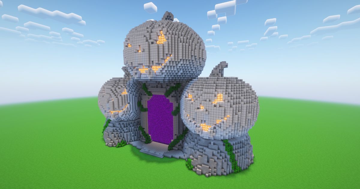 Minecraft Pumpkins Nether Portal preview 1