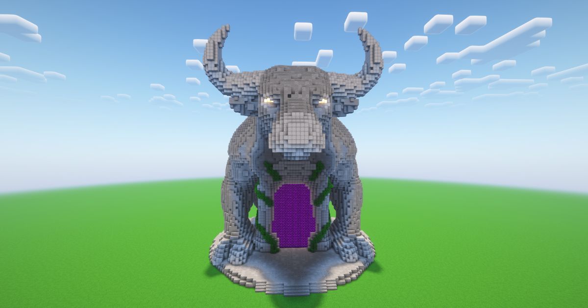 Minecraft Bull Nether Portal