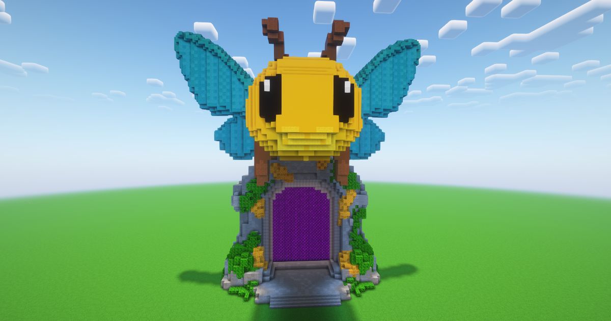 Minecraft Bee Nether Portal