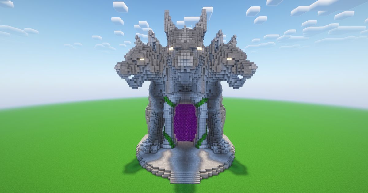 Minecraft Cerberus Nether Portal