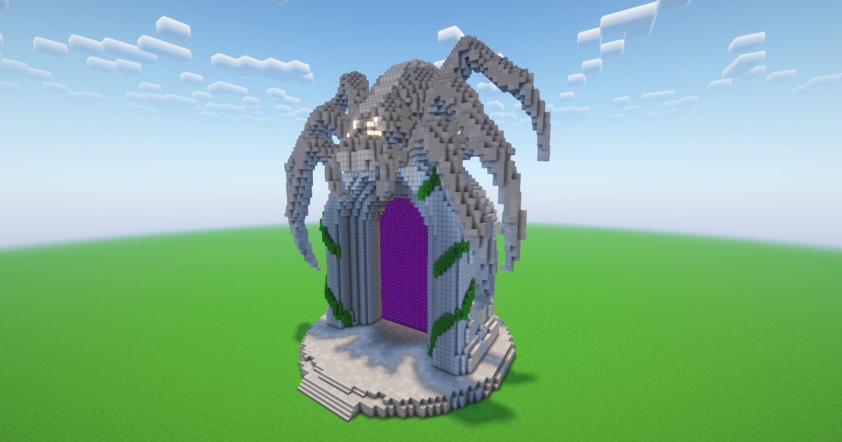 Minecraft Spider Nether Portal preview 1