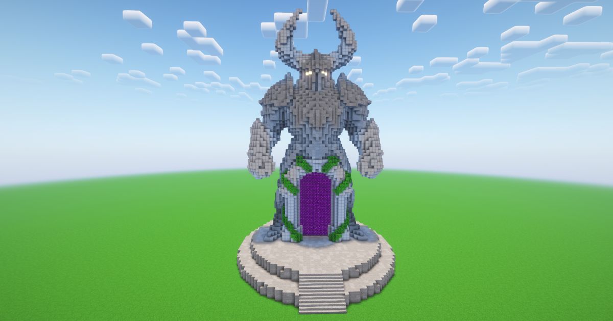Minecraft Guardian Nether Portal