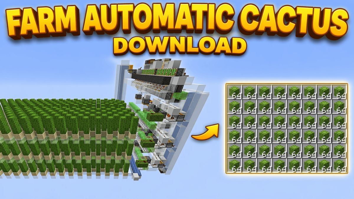 FREE 100% AUTOMATIC CACTUS BIG FARM