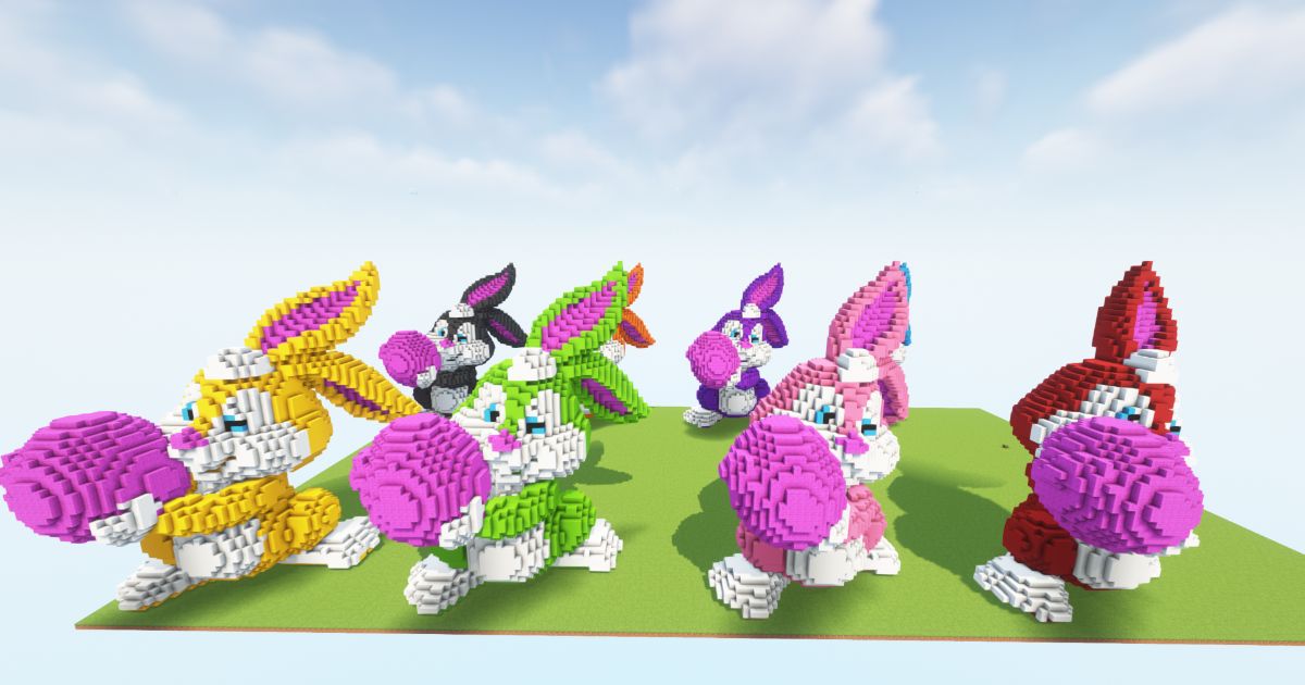 Minecraft Happy Rabbit pack