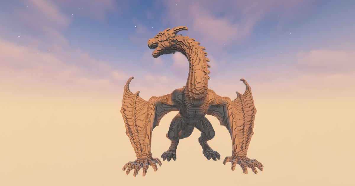 FREE Minecraft Day Dragon preview 1