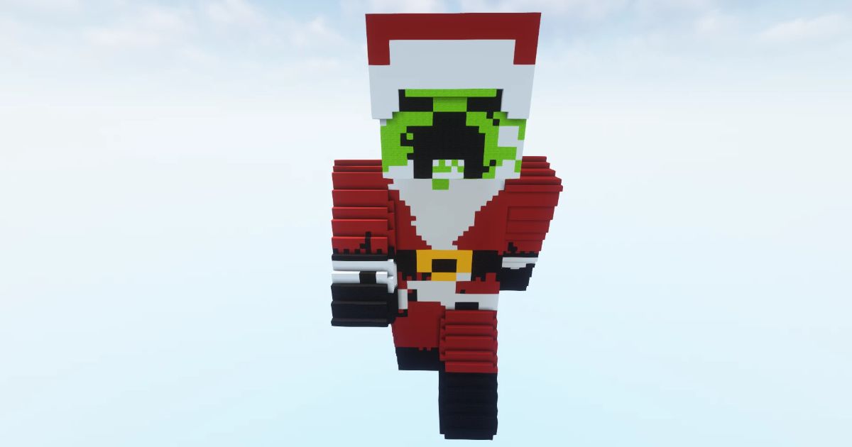 FREE CHRISTMAS CREEPER 3D DOWNLOAD