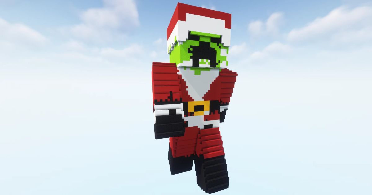 FREE CHRISTMAS CREEPER 3D DOWNLOAD preview 1