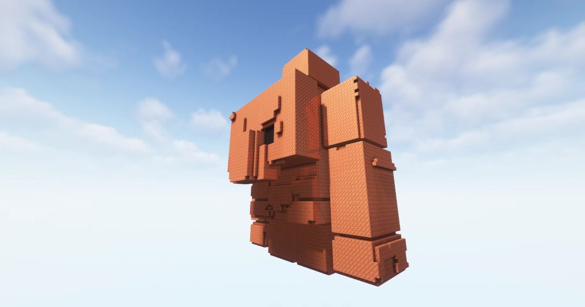 FREE COPPER GOLEM 3D DOWNLOAD preview 1