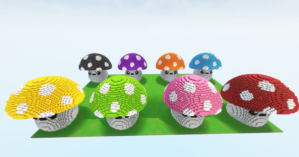 Minecraft Fluffy Mushroom pack