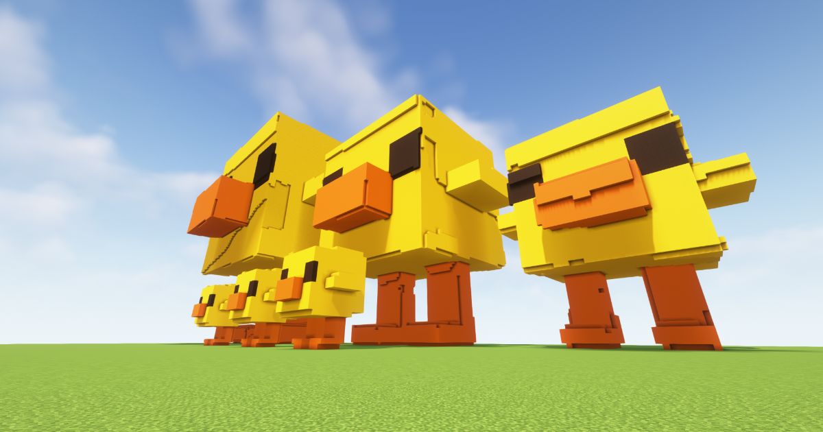 FREE Minecraft Baby Chicken Pack preview 2