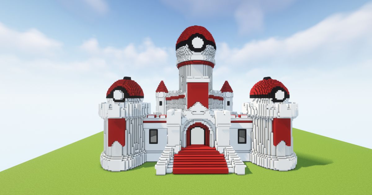 Minecraft Castle Poke Statue
