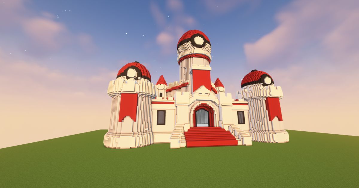 Minecraft Castle Poke Statue preview 1