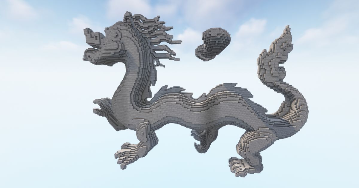 FREE Minecraft Chinese Dragon