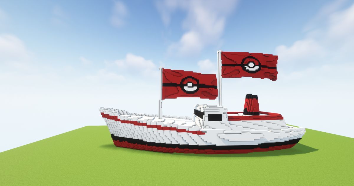 Minecraft Ship Poke