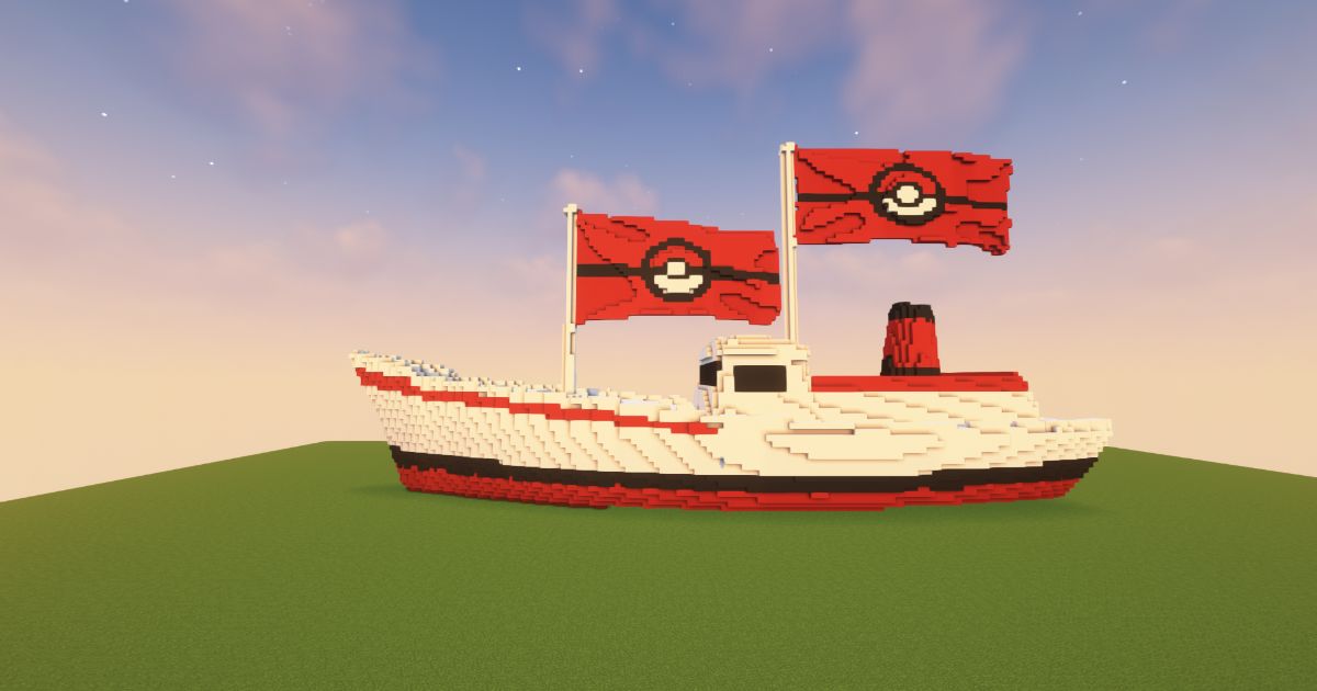 Minecraft Ship Poke preview 1