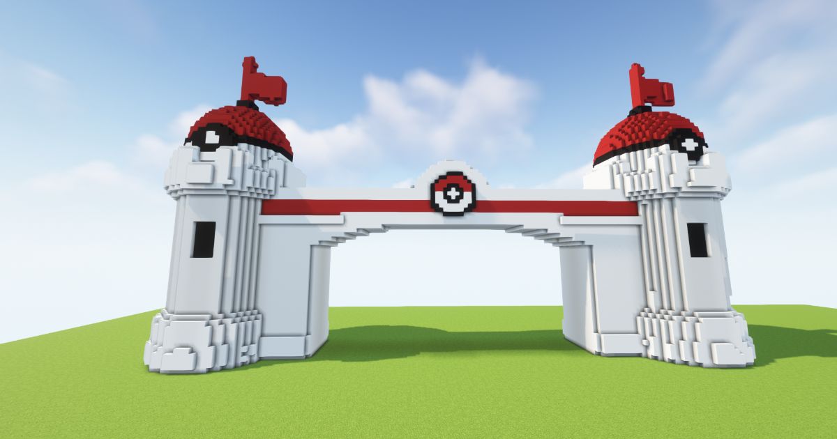 Minecraft Castle Gate Poke