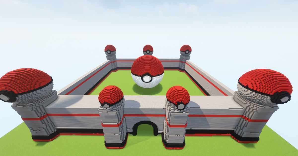 Minecraft Castle Base Poke preview 1