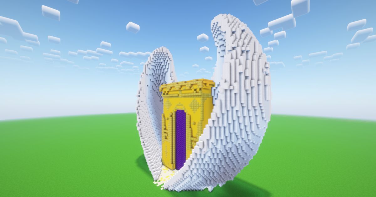 Minecraft Celestial Nether Portal preview 1