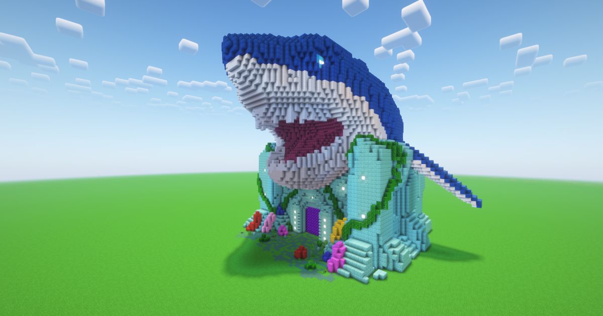 Minecraft Shark Nether Portal