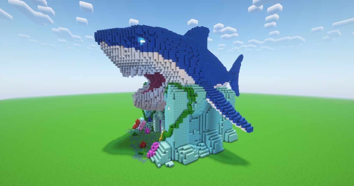 Minecraft Shark Nether Portal preview 1