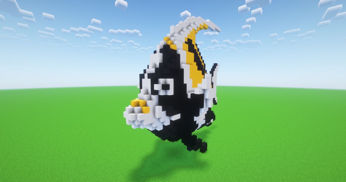 Minecraft Moorish Idol Statue preview 1