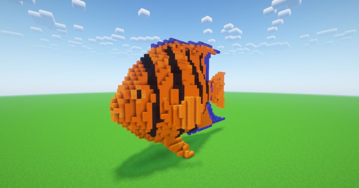Minecraft Flame Angelfish preview 1