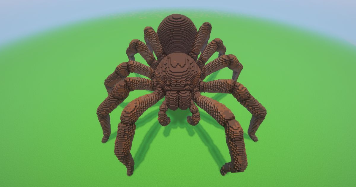 Minecraft Big Spider 3 preview 1