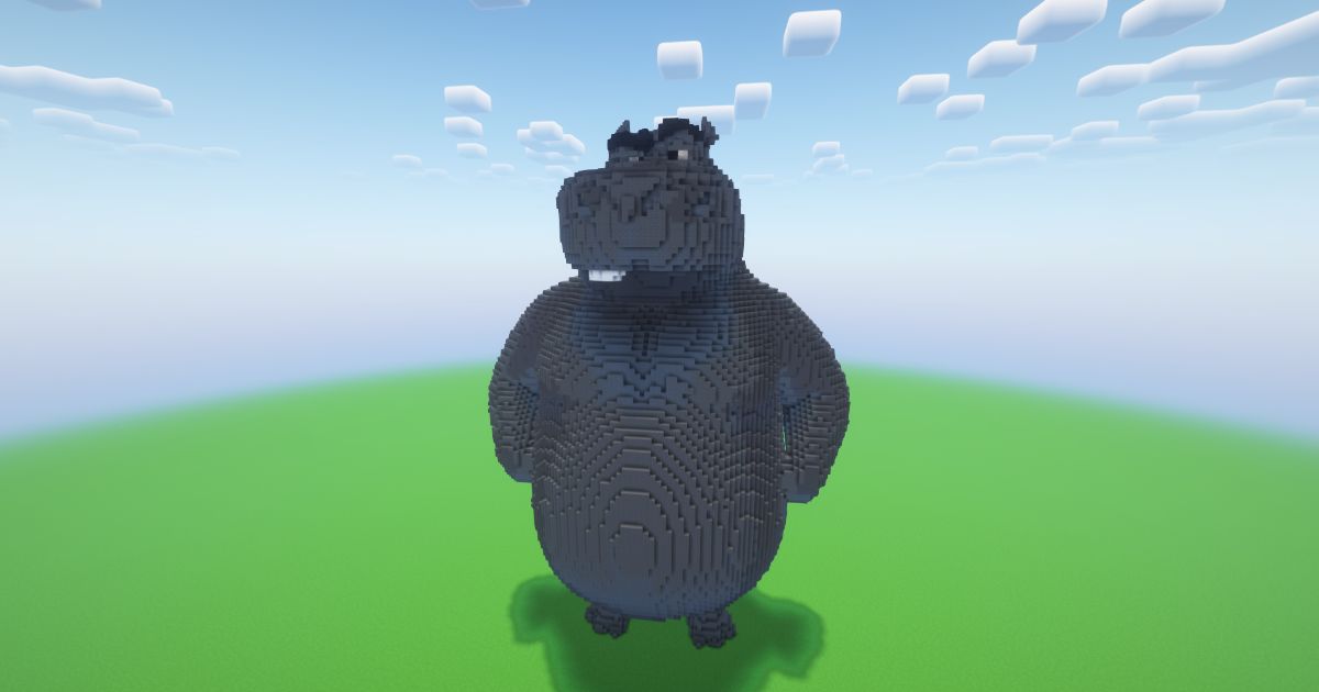 Minecraft Moto Moto Statue