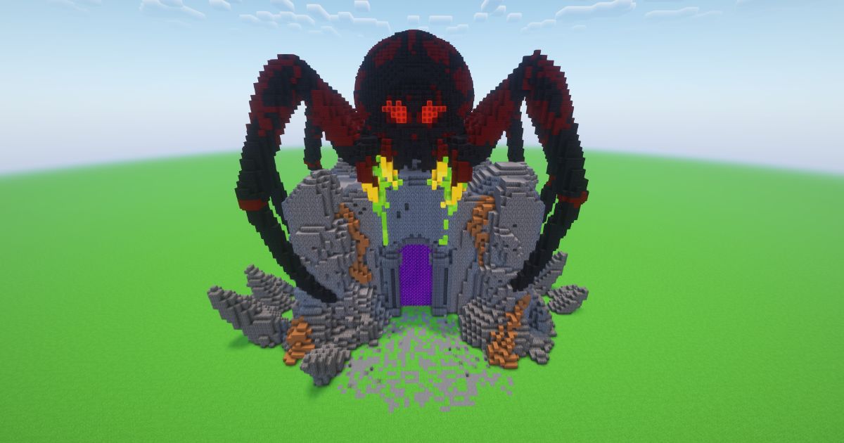 Minecraft Spider 2 Nether Portal