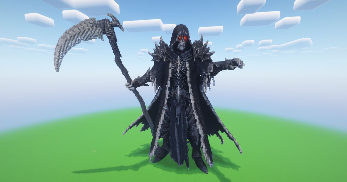 Minecraft Reaper Prime Statue