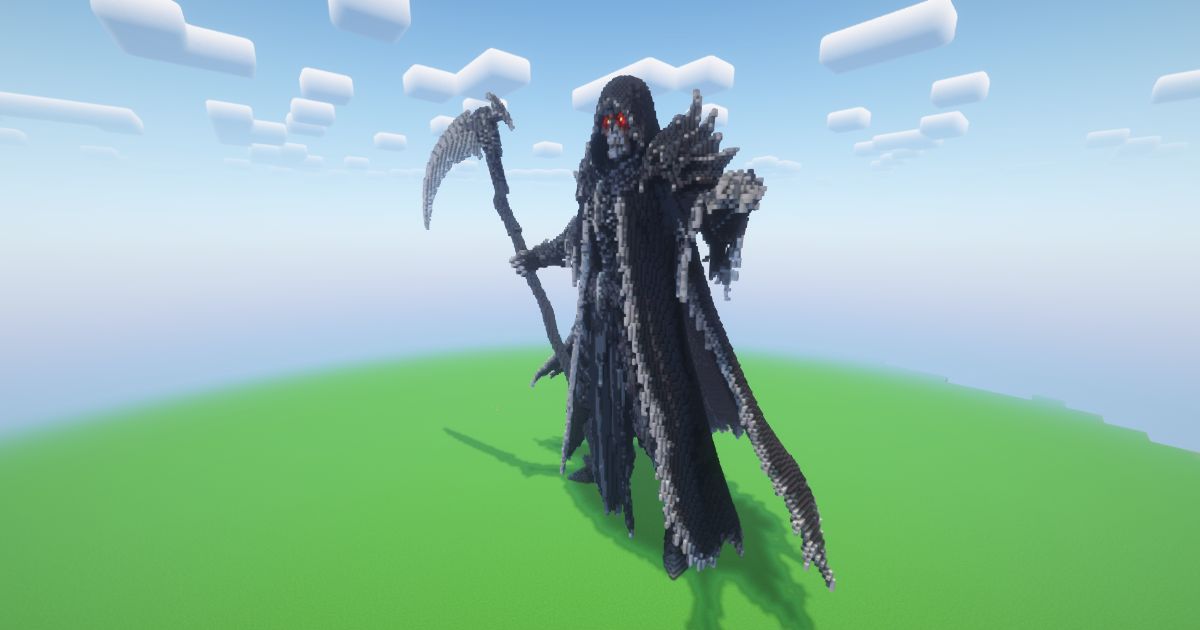 Minecraft Reaper Prime Statue preview 1
