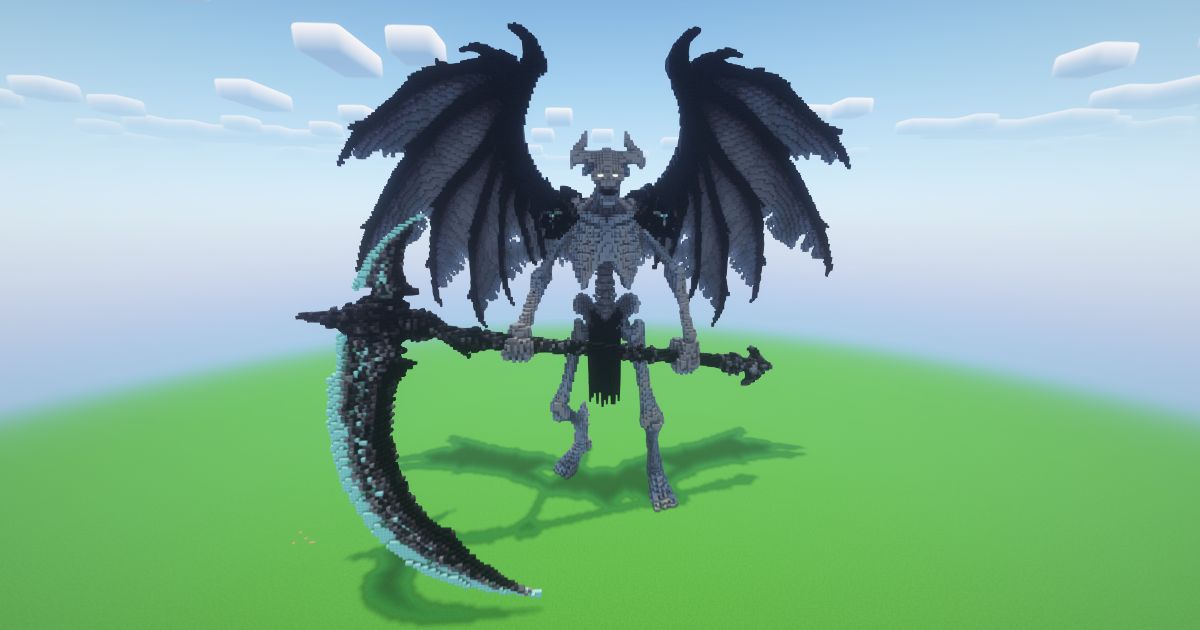 Minecraft Soul Reaper Statue