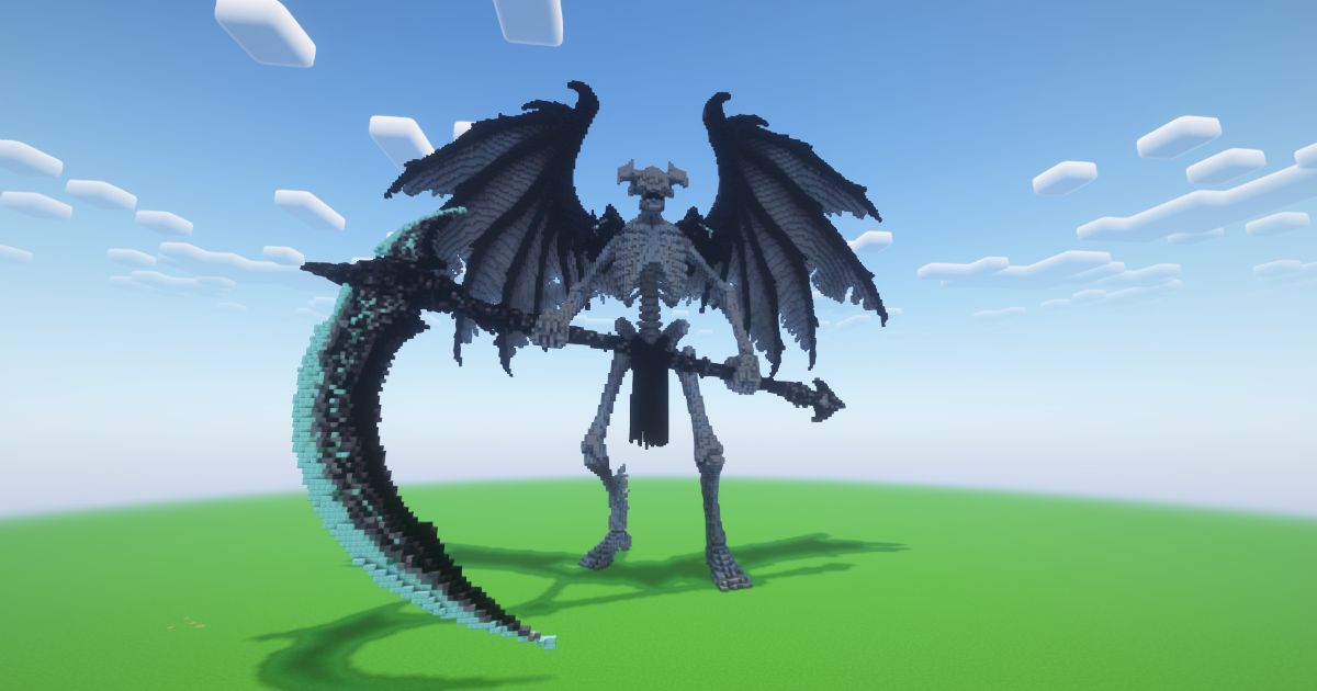 Minecraft Soul Reaper Statue preview 1