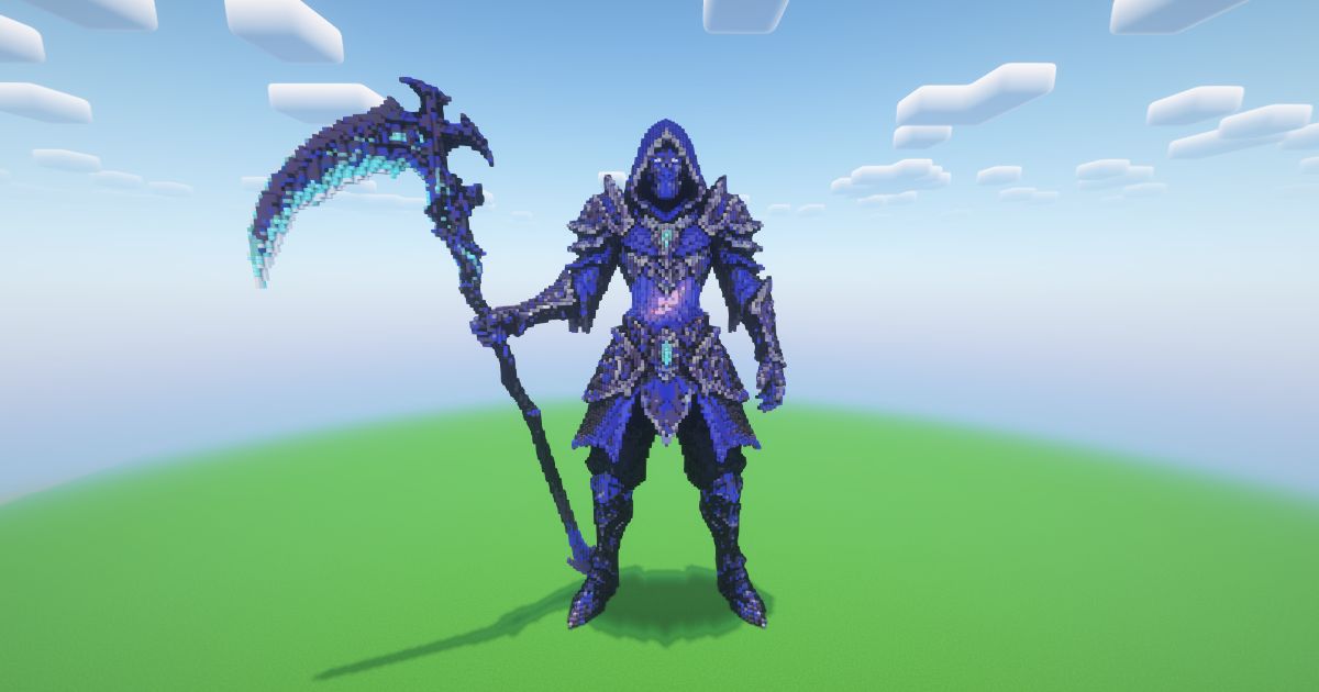 Minecraft Arcane Reaper Statue