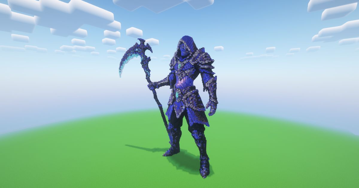 Minecraft Arcane Reaper Statue preview 1