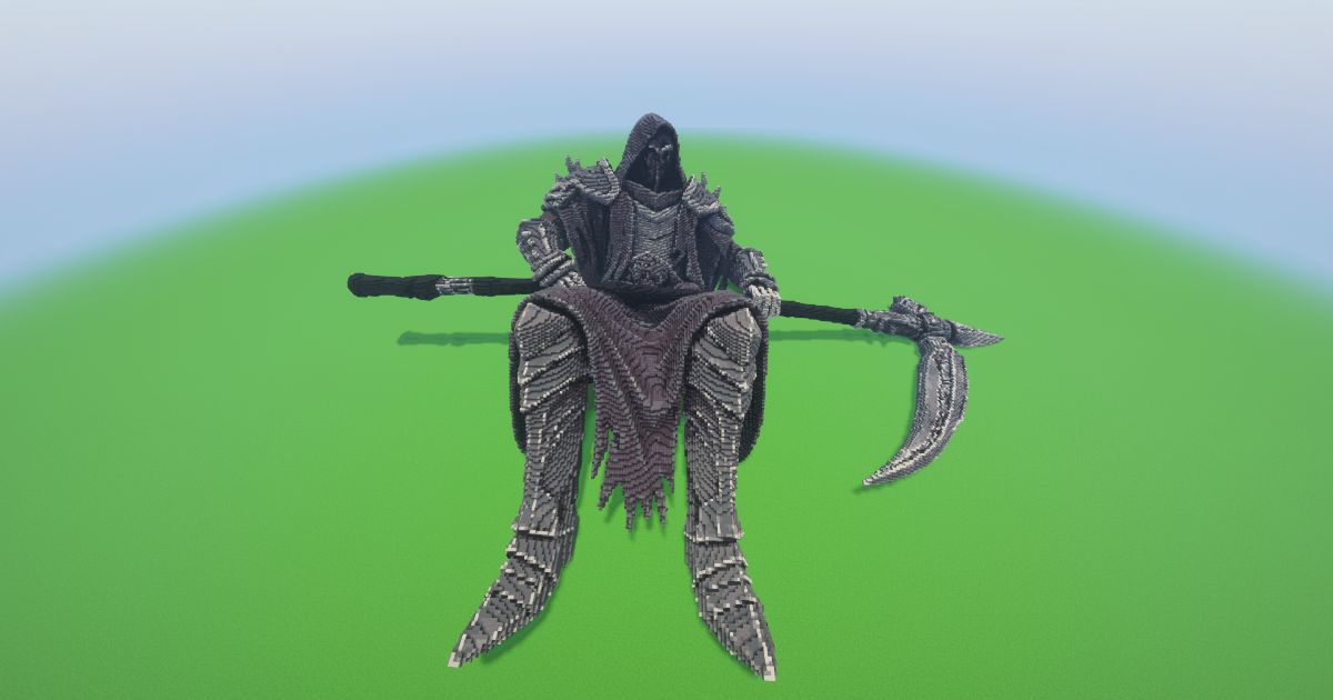 Minecraft Fallen Reaper Statue