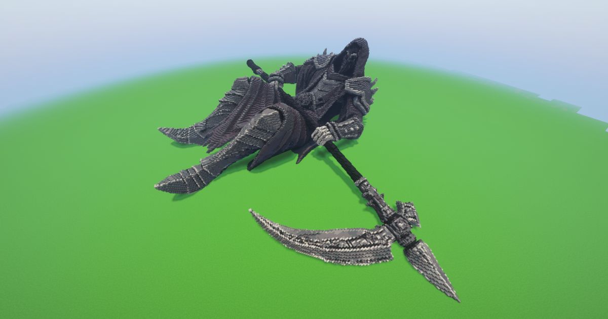 Minecraft Fallen Reaper Statue preview 1