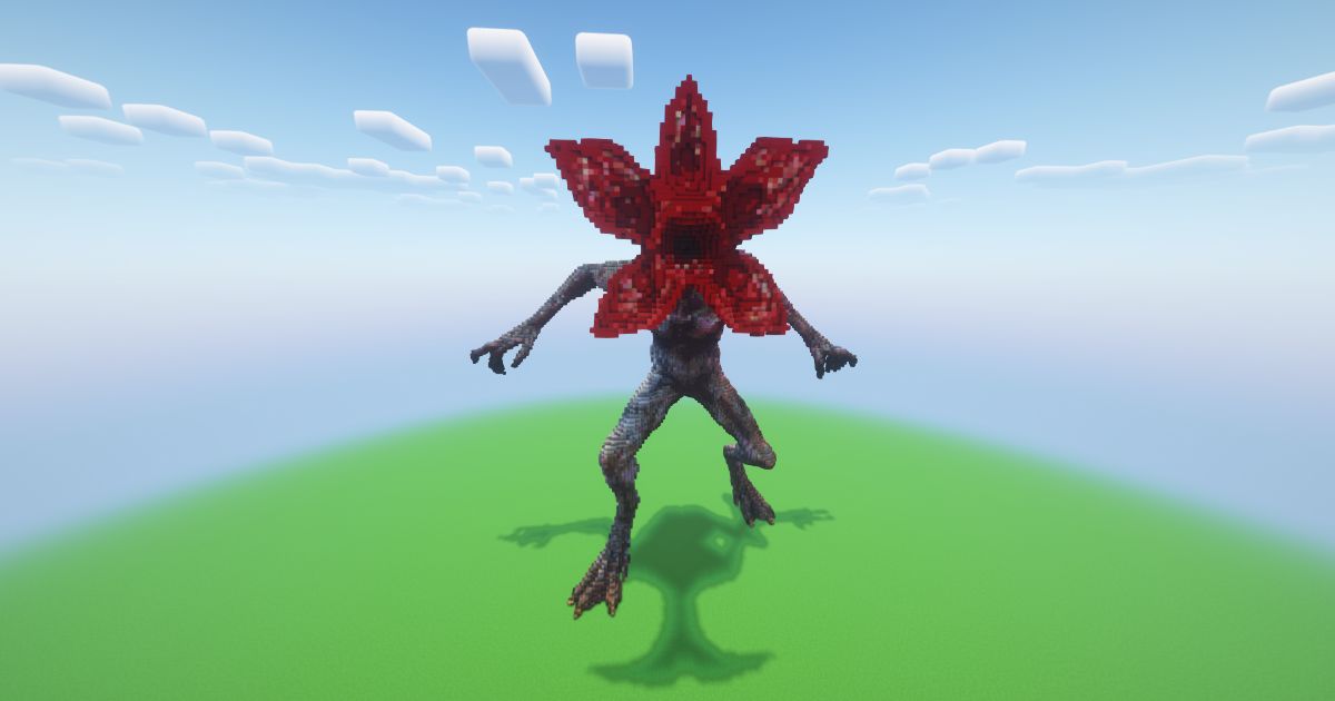 Minecraft Demogorgons Statue